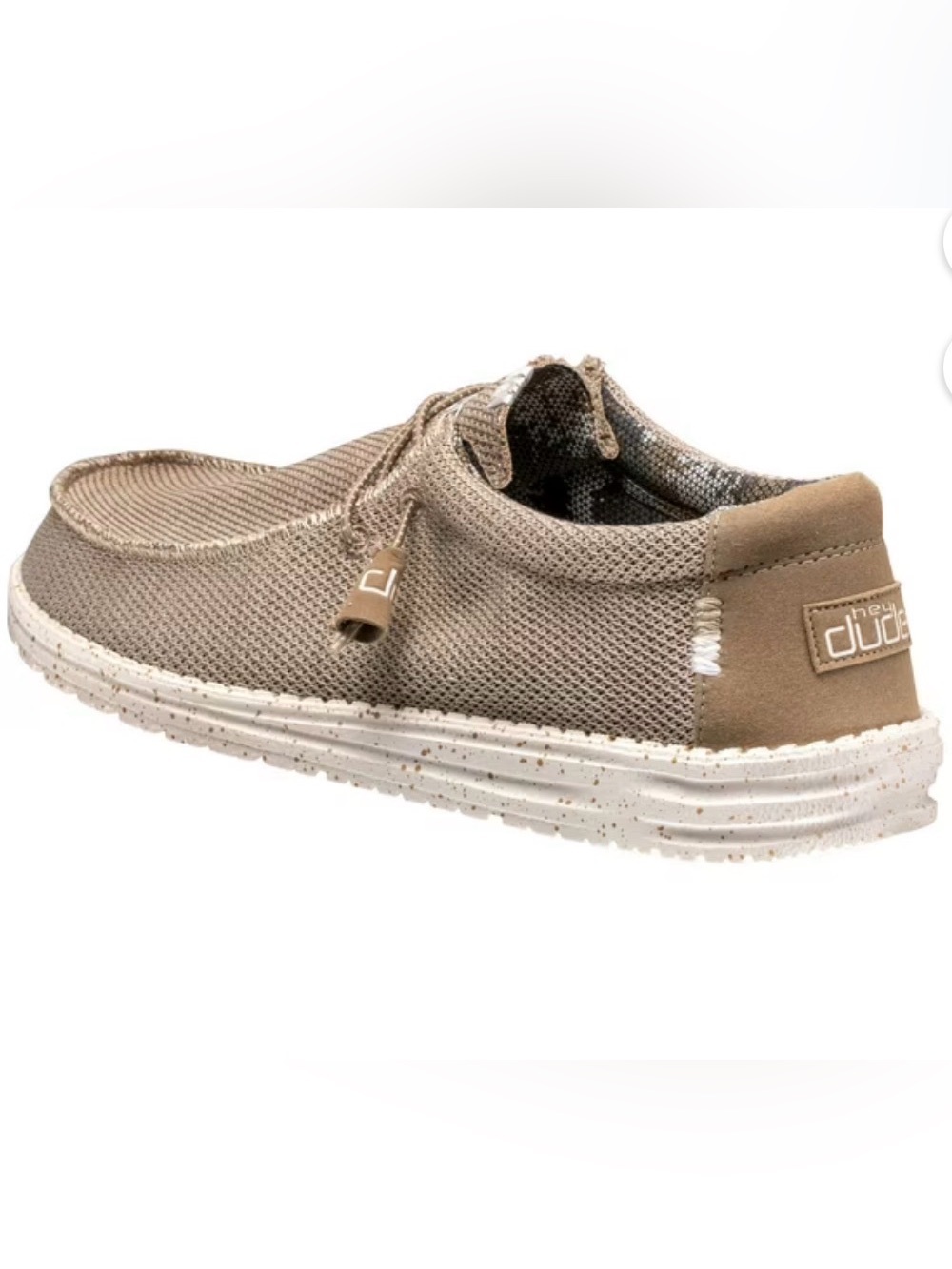 Hey Dude Men's Wally Sox Slip-On Shoe size M12 -tan - Picture 2 of 11